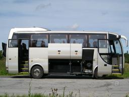 bus rental, hire bus, coach with driver, chauffeur, Riga, Latvia