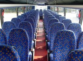 double decker, bus rental, hire bus, coach with driver, chauffeur, Riga, Latvia