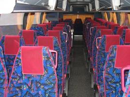 double decker, bus rental, hire bus, coach with driver, chauffeur, Riga, Latvia